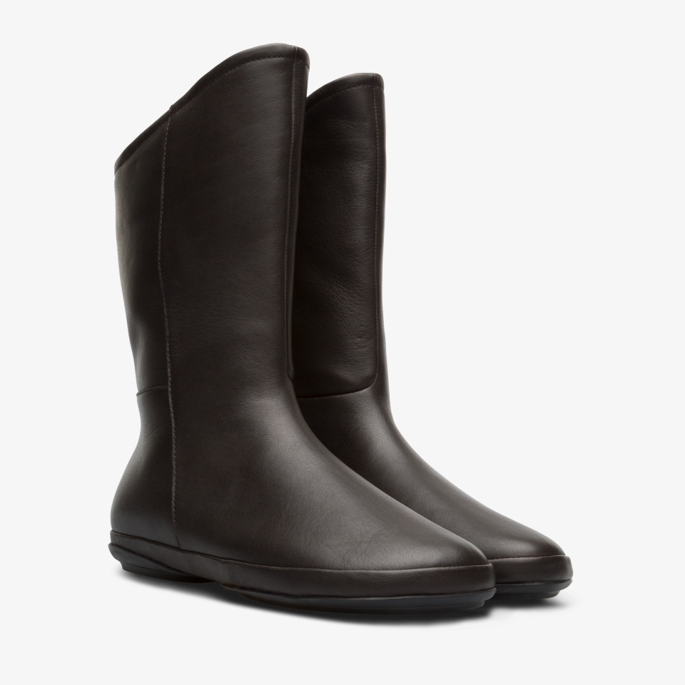 Botas Camper Right Mujer - Marrones | Camper Online + 0415RFBMA